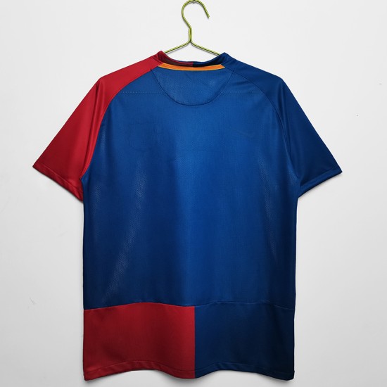 A.INIESTA 8 Retro Barcelona UCL Final Home Jersey 2008/09