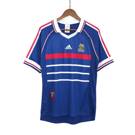 Retro France Home Jersey World Cup 1998