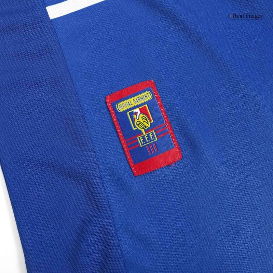 Retro France Home Jersey World Cup 1998