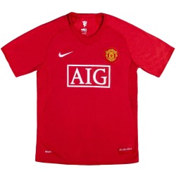 Retro Manchester United Home Jersey 2007/08