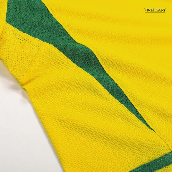 Retro Brazil Home Jersey World Cup 2002