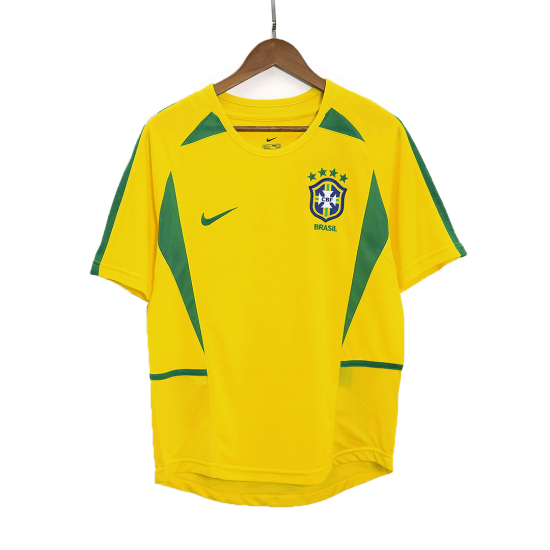 Retro Brazil Home Jersey World Cup 2002