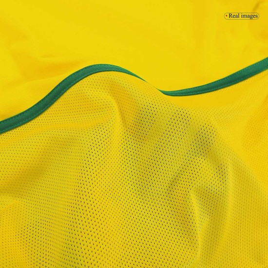 Retro Brazil Home Jersey World Cup 2002