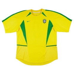 Retro Brazil Home Jersey World Cup 2002