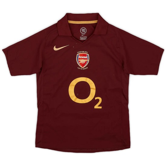 Retro Arsenal Home Jersey 2005/06