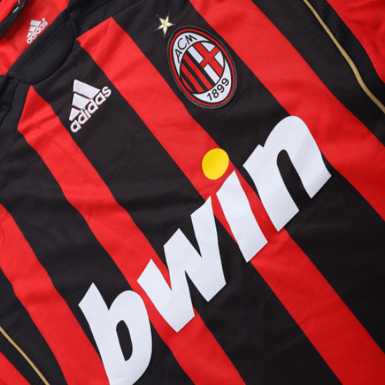 Retro AC Milan Home Long Sleeve Jersey 2006/07
