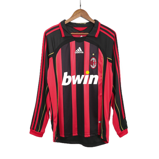 Retro AC Milan Home Long Sleeve Jersey 2006/07