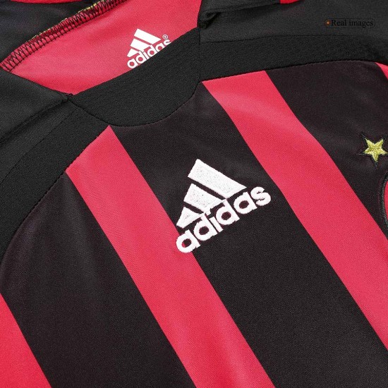 Retro AC Milan Home Long Sleeve Jersey 2006/07