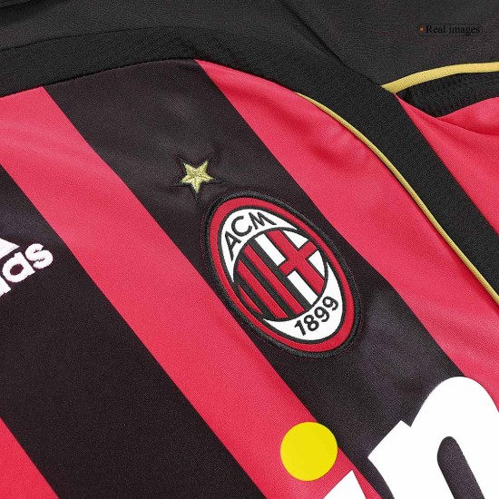 Retro AC Milan Home Long Sleeve Jersey 2006/07