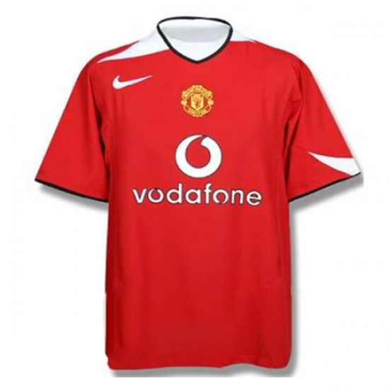Rooney 8 Retro Manchester United Home Jersey 2005/06