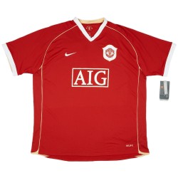 Retro Manchester United Home Jersey 2006/07