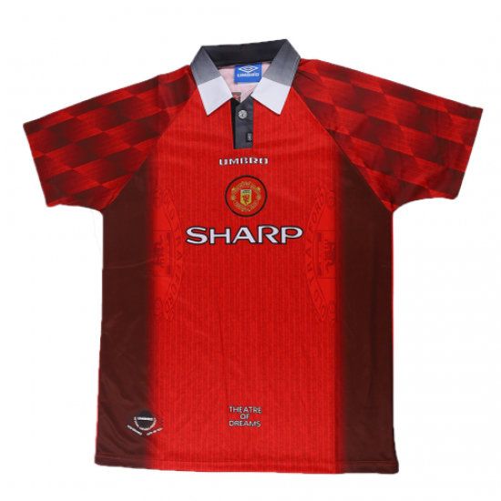 Beckham 10 Retro Manchester United Home Jersey 1996/98