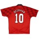 Beckham 10 Retro Manchester United Home Jersey 1996/98
