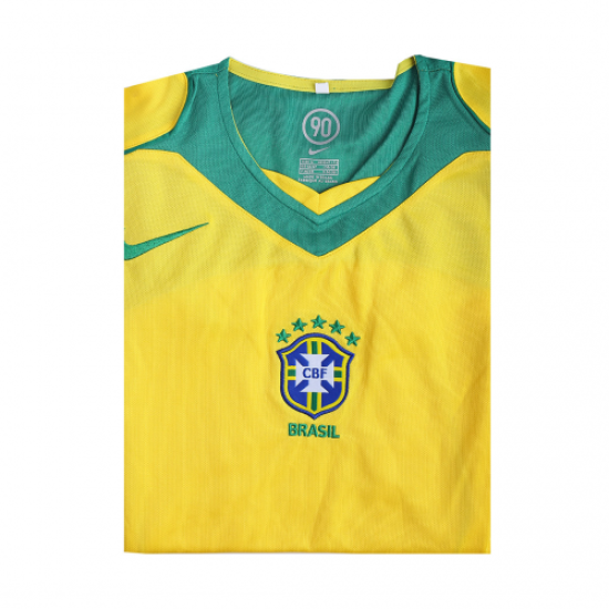 Retro Brazil Home Jersey 2004