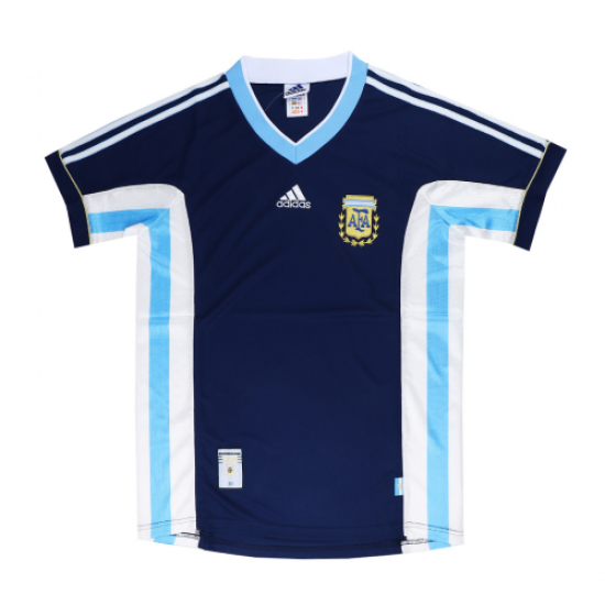 Retro Argentina Away Jersey World Cup 1998