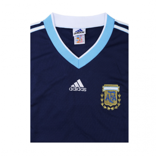 Retro Argentina Away Jersey World Cup 1998