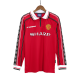 Retro Manchester United Home Long Sleeve Jersey 1998/00