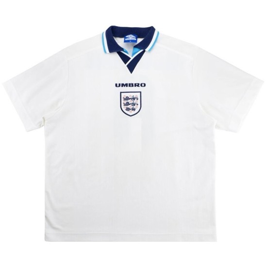 Retro England Home Jersey Euro Cup 1996