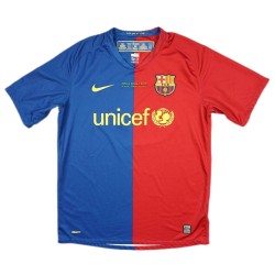 Retro Barcelona UCL Final Home Jersey 2008/09