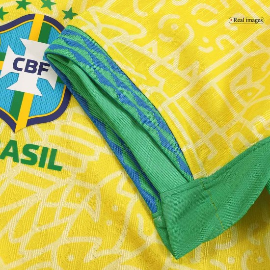 Brazil Home Match Jersey Player Version Copa America 2024