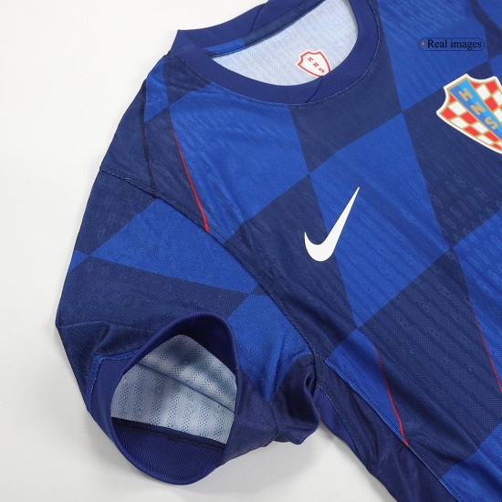 Croatia Away Match Jersey Player Version Euro 2024