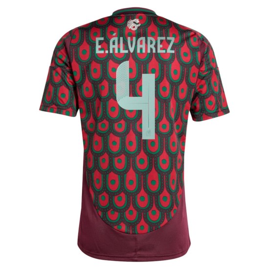 E.ÁLVAREZ 4 Mexico Home Jersey Copa America 2024