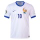MBAPPE 10 France Away Jersey Euro 2024 - [Super Replica]