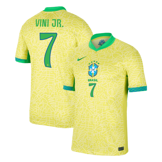 [Super Replica] VINI JR. 7 Brazil Home Jersey Copa America 2024