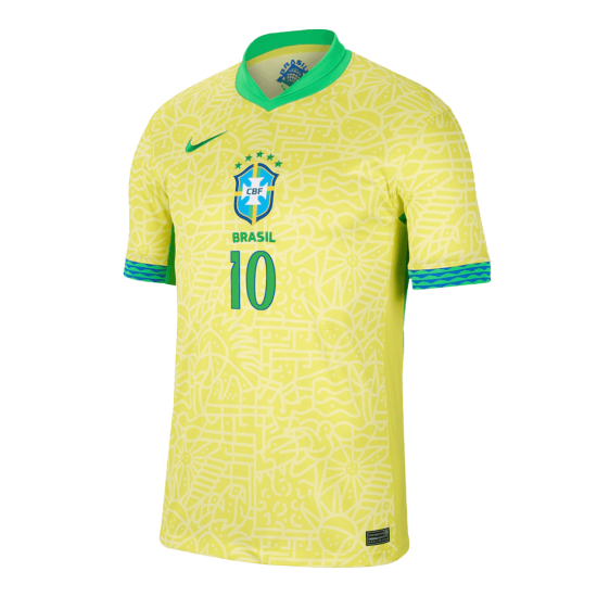 [Super Replica] RODRYGO 10 Brazil Home Jersey Copa America 2024