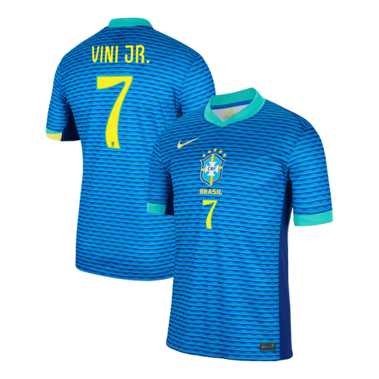 VINI JR. 7 Brazil Away Jersey Copa America 2024
