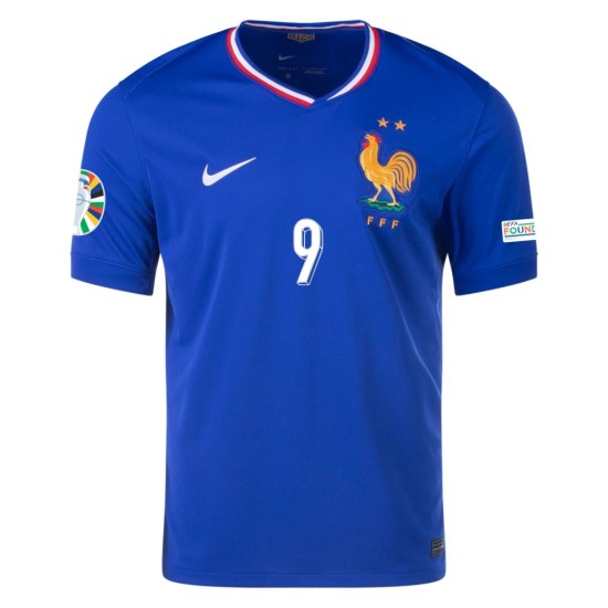 GIROUD 9 France Home Jersey Euro 2024 - [Super Replica]