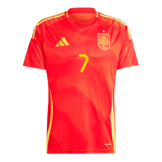 MORATA 7 Spain Home Jersey Euro 2024 - [Super Replica]