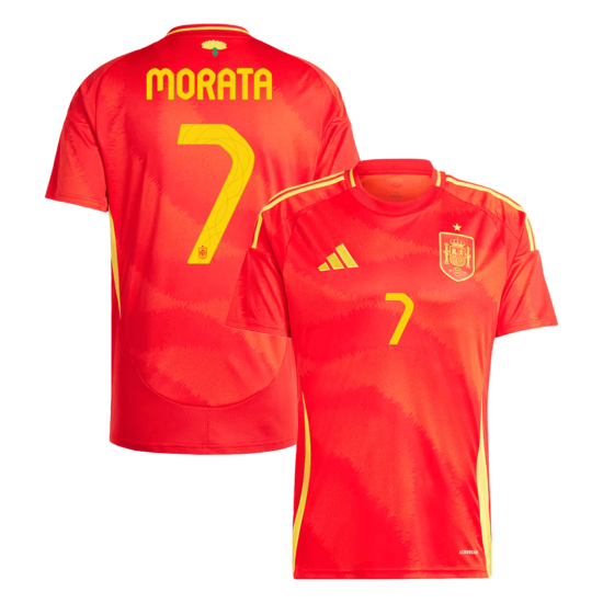 MORATA 7 Spain Home Jersey Euro 2024 - [Super Replica]