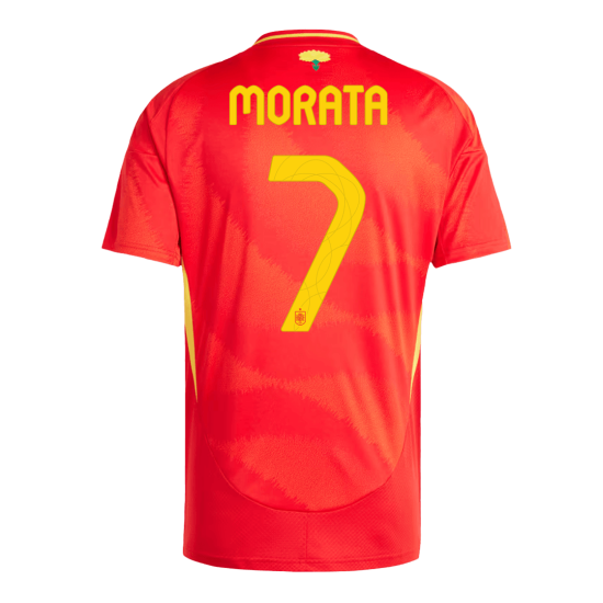 MORATA 7 Spain Home Jersey Euro 2024 - [Super Replica]