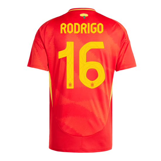 RODRIGO 16 Spain Home Jersey Euro 2024 - [Supre Replica]
