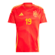 LAMINE YAMAL 19 Spain Home Jersey Euro 2024 - [Super Replica]