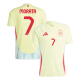 MORATA 7 Spain Away Jersey Euro 2024