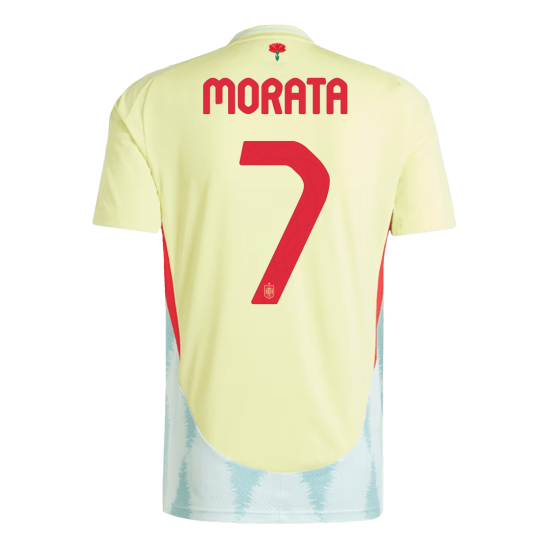 MORATA 7 Spain Away Jersey Euro 2024
