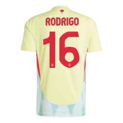 RODRIGO 16 Spain Away Jersey Euro 2024