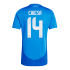 CHIESA 14 Italy Home Jersey Euro 2024 - [Super Replica]