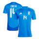 CHIESA 14 Italy Home Jersey Euro 2024 - [Super Replica]