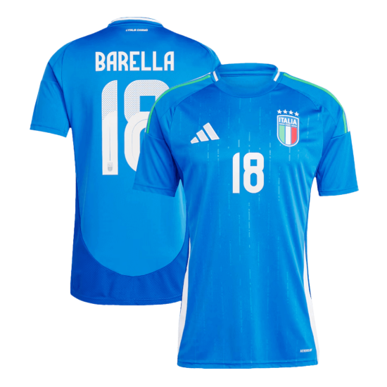 BARELLA 18 Italy Home Jersey Euro 2024 - [Super Replica]