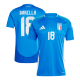 BARELLA 18 Italy Home Jersey Euro 2024 - [Super Replica]