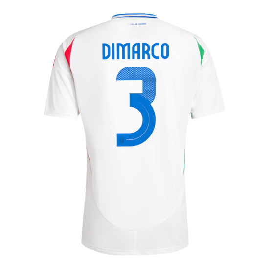 [Super Replica] DIMARCO 3 Italy Away Jersey Euro 2024
