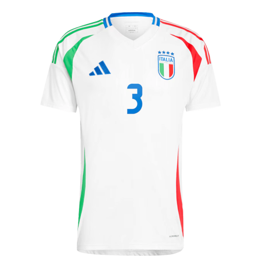 [Super Replica] DIMARCO 3 Italy Away Jersey Euro 2024