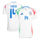 [Super Replica] CHIESA 14 Italy Away Jersey Euro 2024