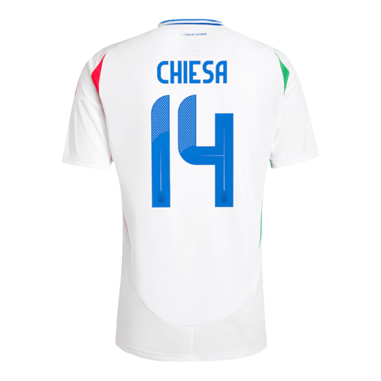 [Super Replica] CHIESA 14 Italy Away Jersey Euro 2024
