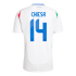 [Super Replica] CHIESA 14 Italy Away Jersey Euro 2024