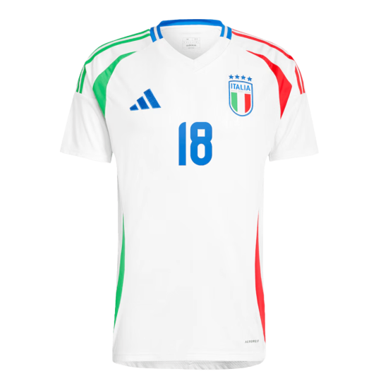 [Super Replica] BARELLA 18 Italy Away Jersey Euro 2024