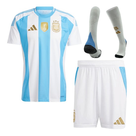 [Super Replica] Argentina Home Full Kit Copa America 2024